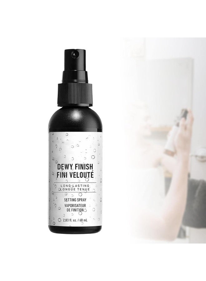 Huitich Dewy Finish Setting Spray 60mL White Bottle - Image 2